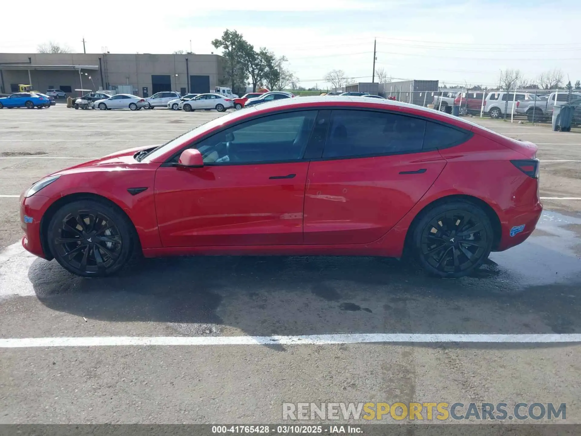 14 Photograph of a damaged car 5YJ3E1EB2MF015279 TESLA MODEL 3 2021