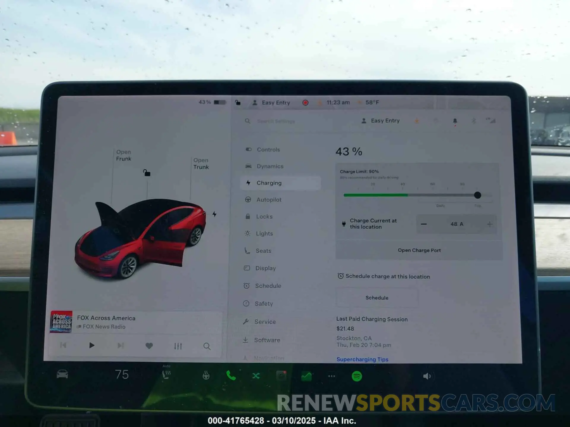 17 Photograph of a damaged car 5YJ3E1EB2MF015279 TESLA MODEL 3 2021