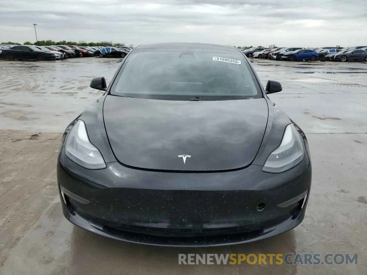5 Photograph of a damaged car 5YJ3E1EB2MF055958 TESLA MODEL 3 2021