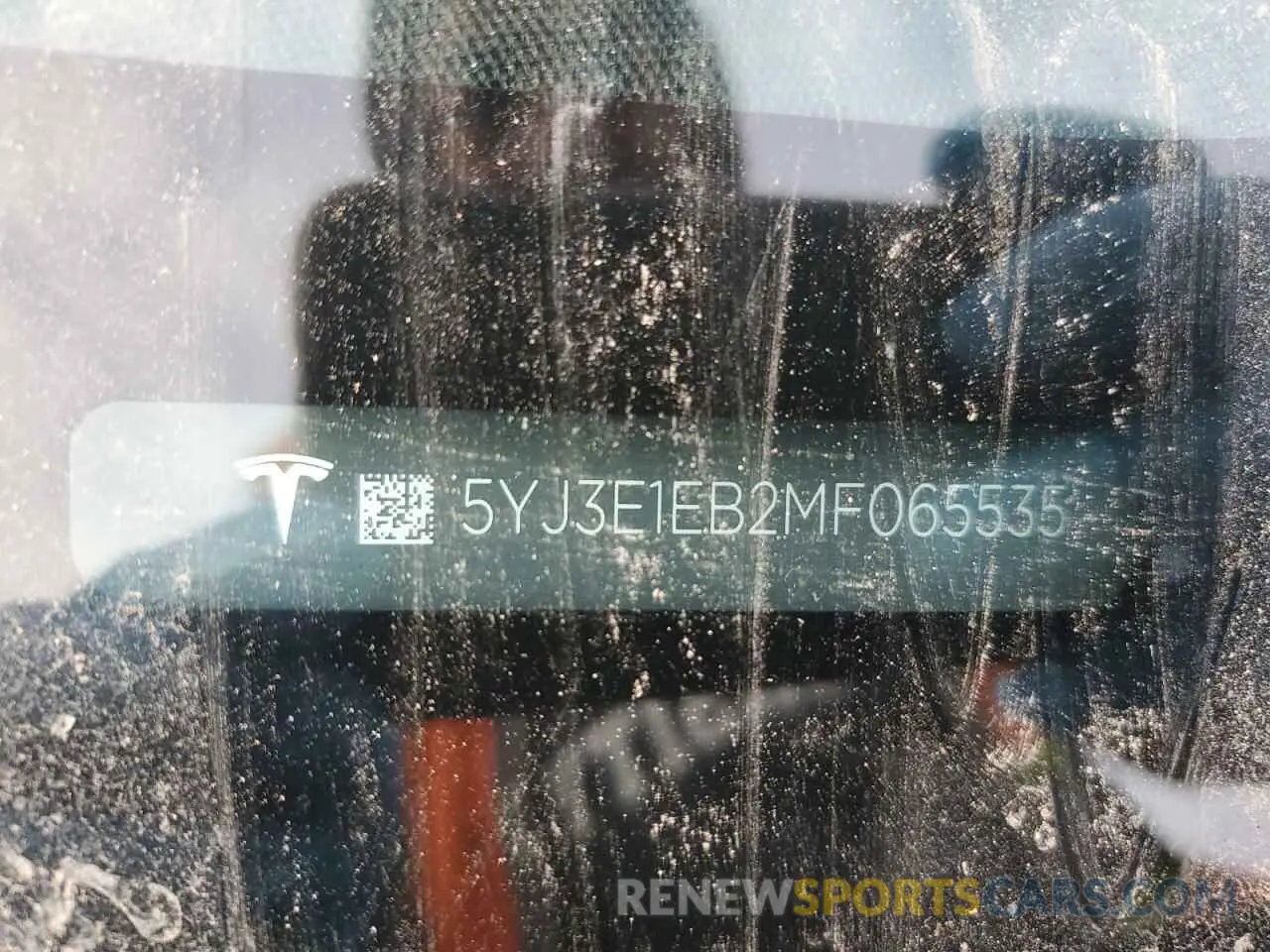 12 Photograph of a damaged car 5YJ3E1EB2MF065535 TESLA MODEL 3 2021