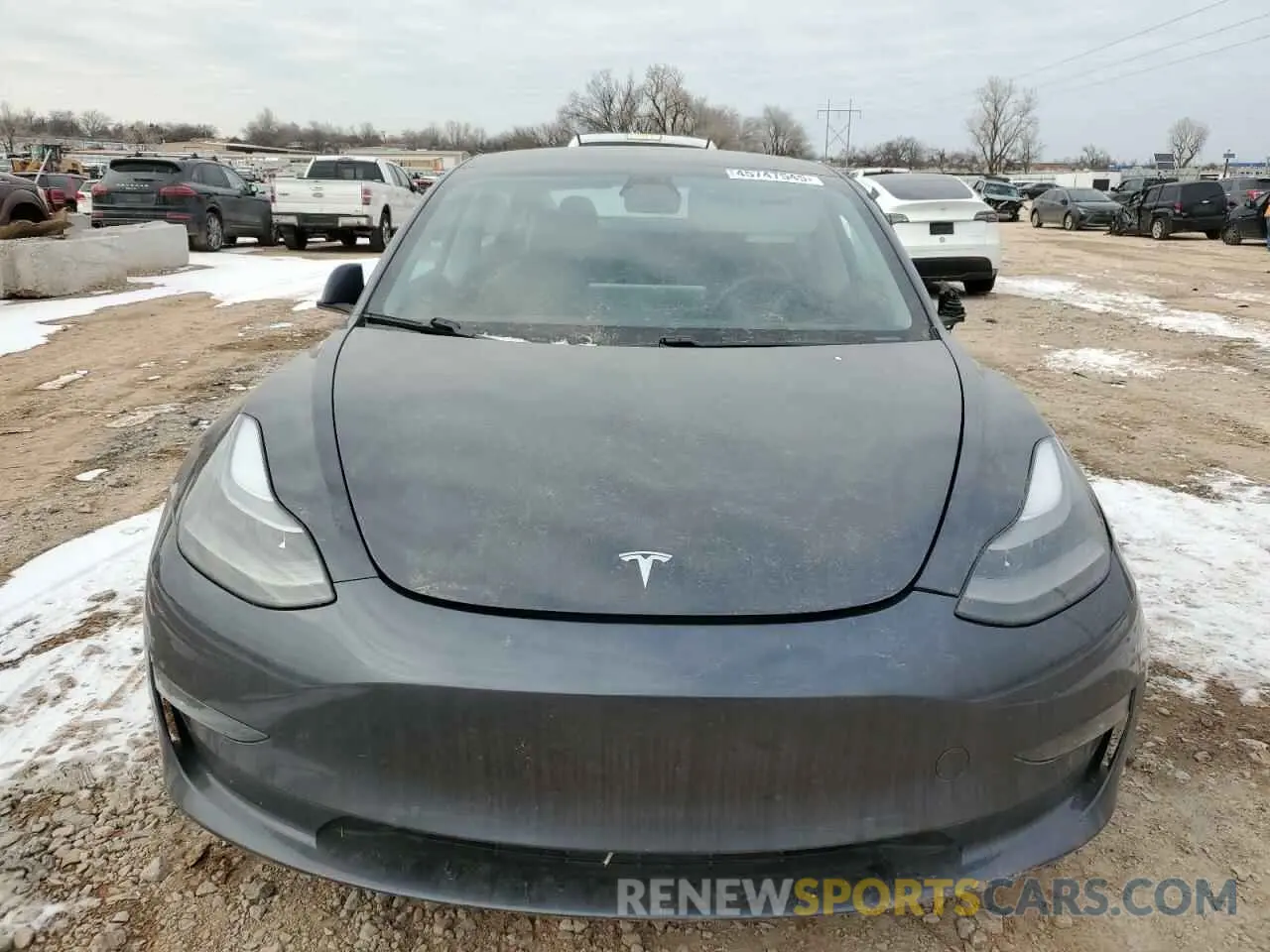 5 Photograph of a damaged car 5YJ3E1EB2MF065535 TESLA MODEL 3 2021