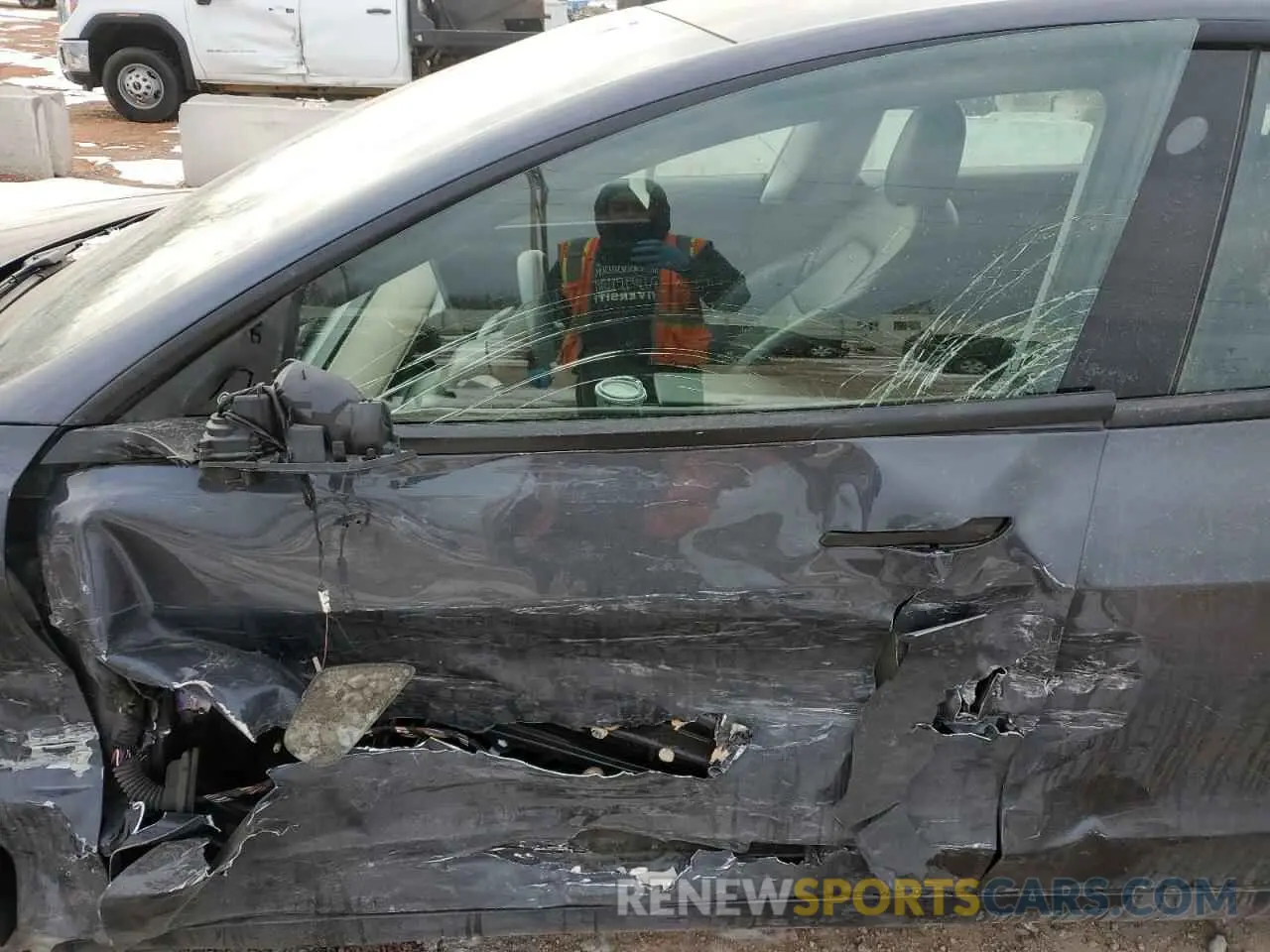 7 Photograph of a damaged car 5YJ3E1EB2MF065535 TESLA MODEL 3 2021