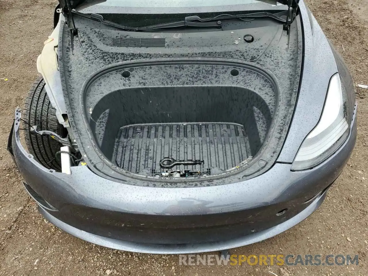 11 Photograph of a damaged car 5YJ3E1EB2MF066149 TESLA MODEL 3 2021