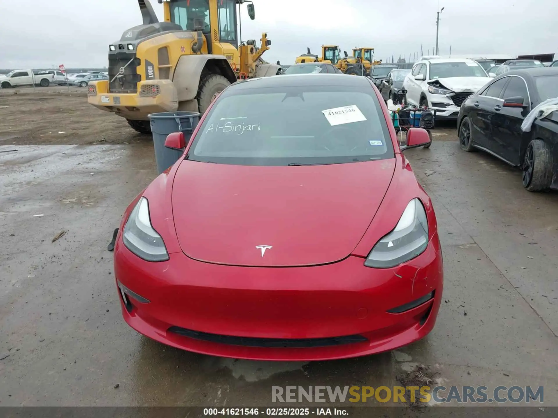 12 Photograph of a damaged car 5YJ3E1EB2MF079595 TESLA MODEL 3 2021