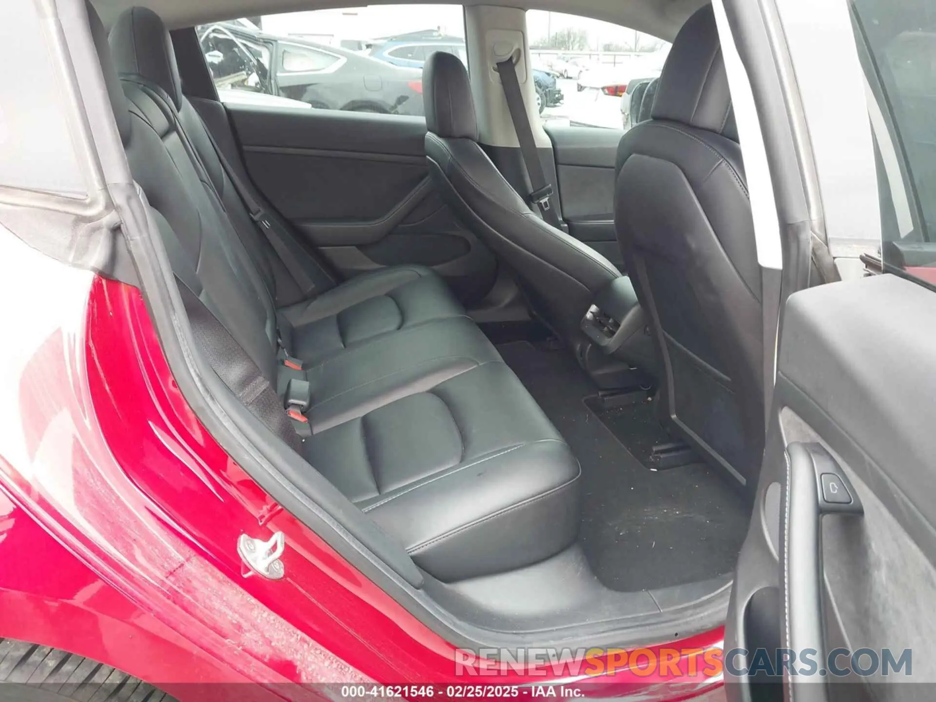 8 Photograph of a damaged car 5YJ3E1EB2MF079595 TESLA MODEL 3 2021