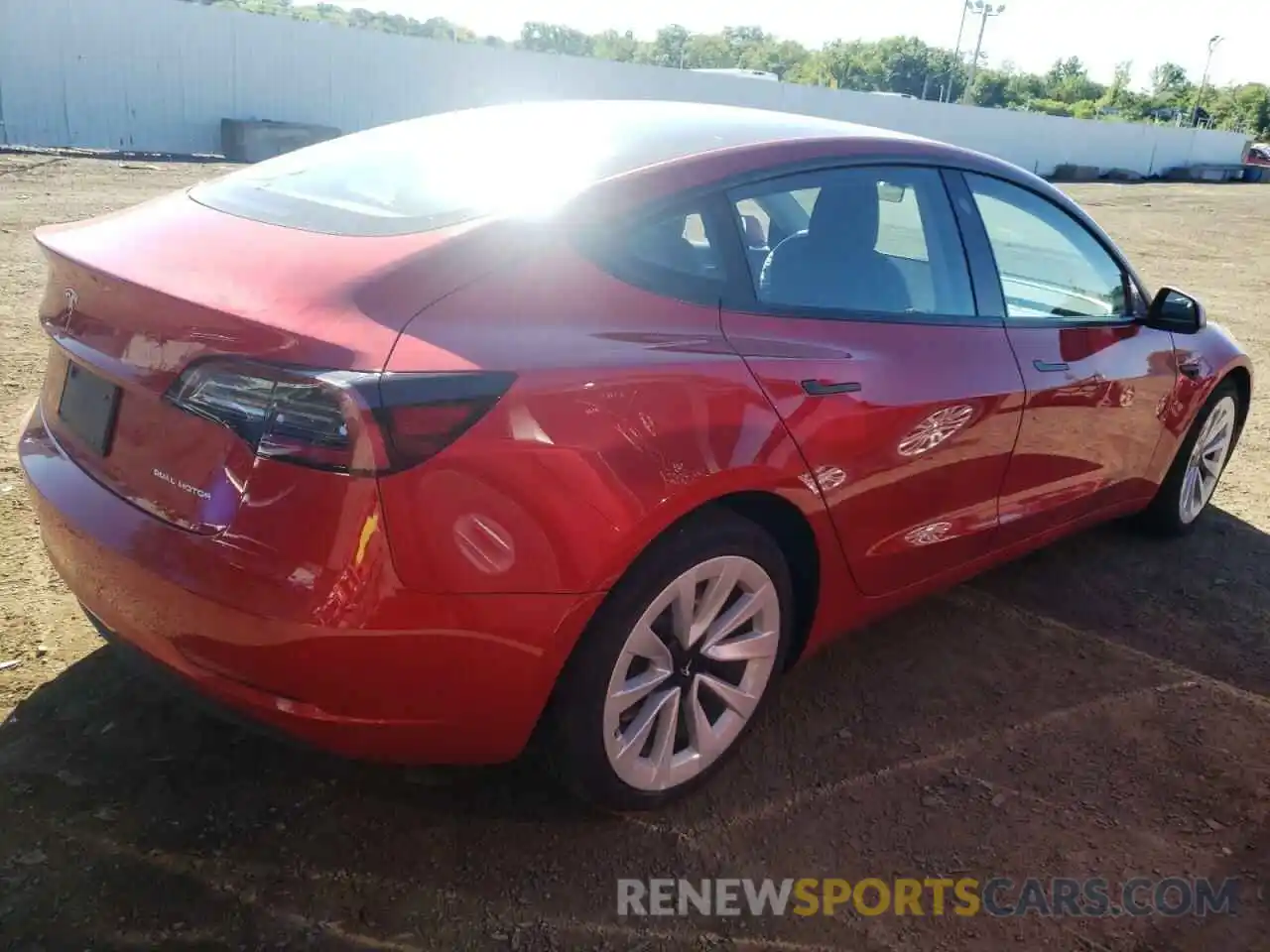 4 Photograph of a damaged car 5YJ3E1EB2MF079600 TESLA MODEL 3 2021