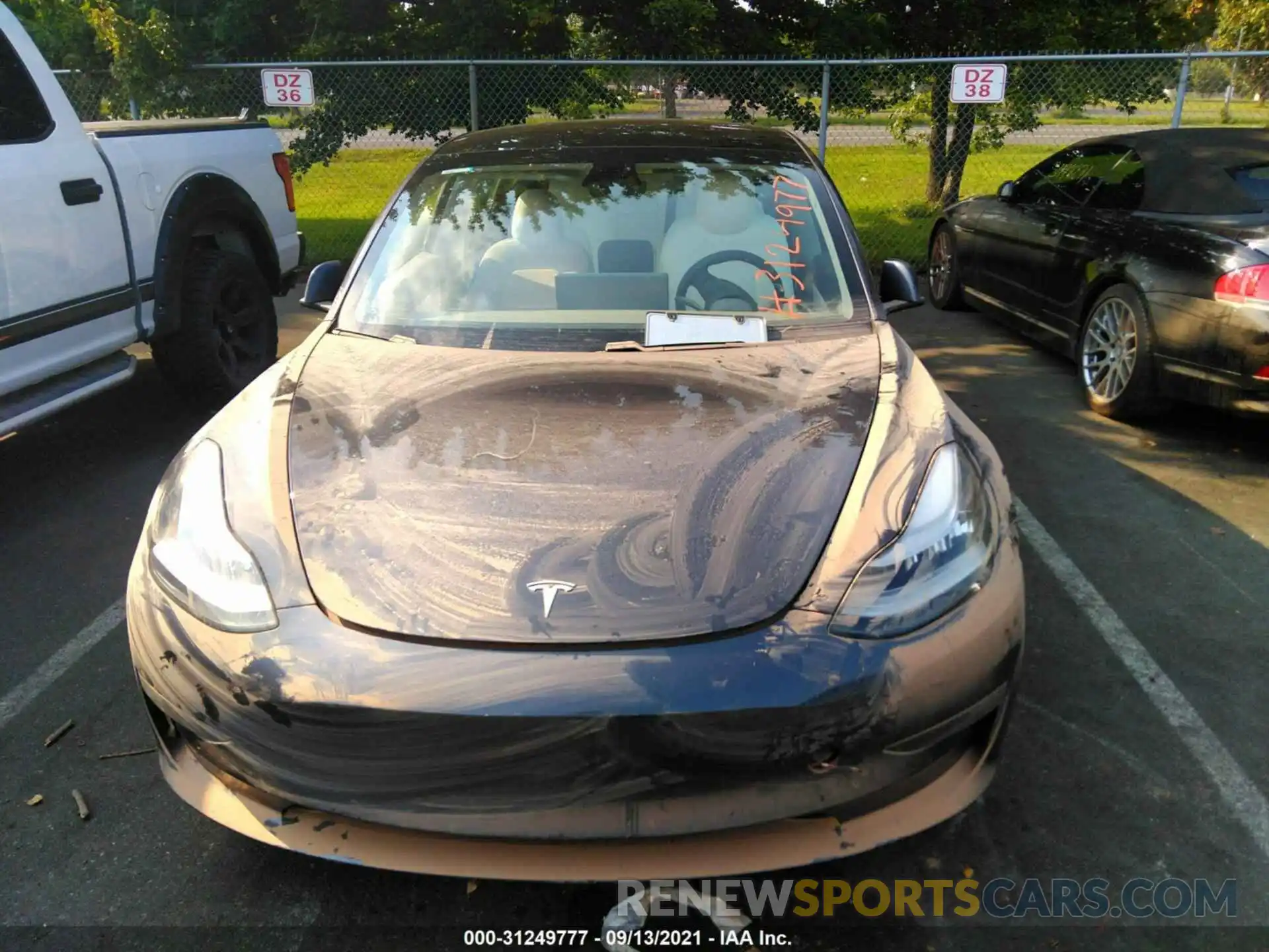 6 Photograph of a damaged car 5YJ3E1EB2MF852646 TESLA MODEL 3 2021