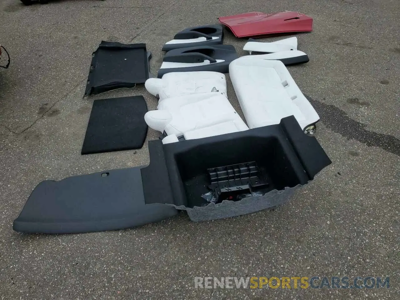 12 Photograph of a damaged car 5YJ3E1EB2MF855109 TESLA MODEL 3 2021