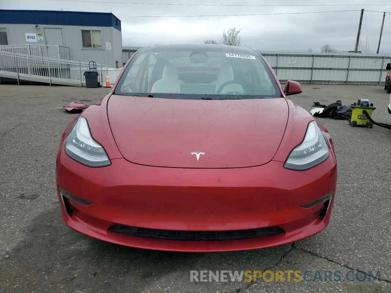5 Photograph of a damaged car 5YJ3E1EB2MF855109 TESLA MODEL 3 2021