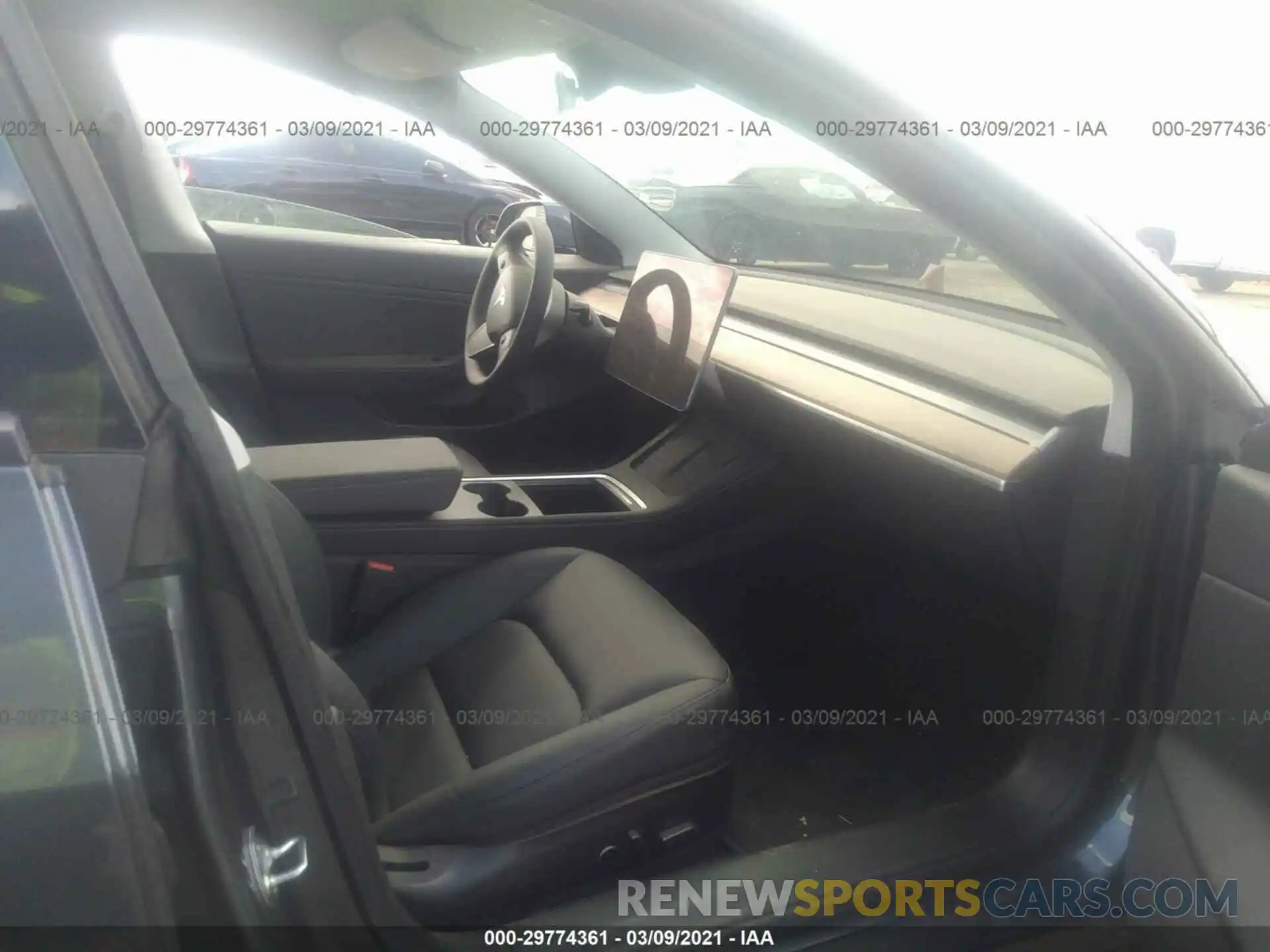 5 Photograph of a damaged car 5YJ3E1EB2MF875781 TESLA MODEL 3 2021