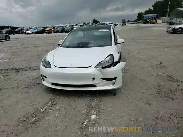 13 Photograph of a damaged car 5YJ3E1EB2MF902056 TESLA MODEL 3 2021