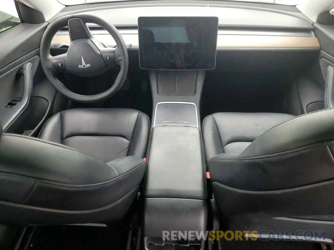 8 Photograph of a damaged car 5YJ3E1EB2MF902056 TESLA MODEL 3 2021