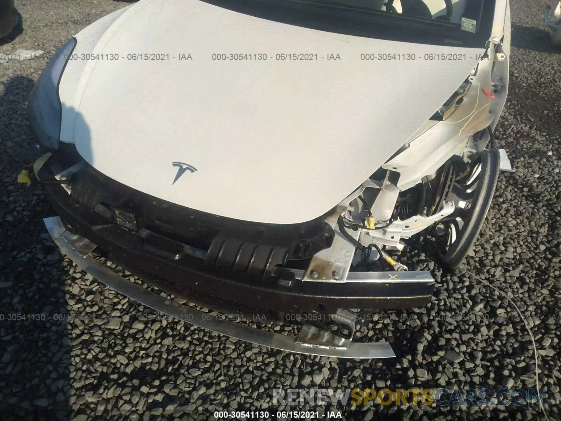 6 Photograph of a damaged car 5YJ3E1EB2MF903451 TESLA MODEL 3 2021