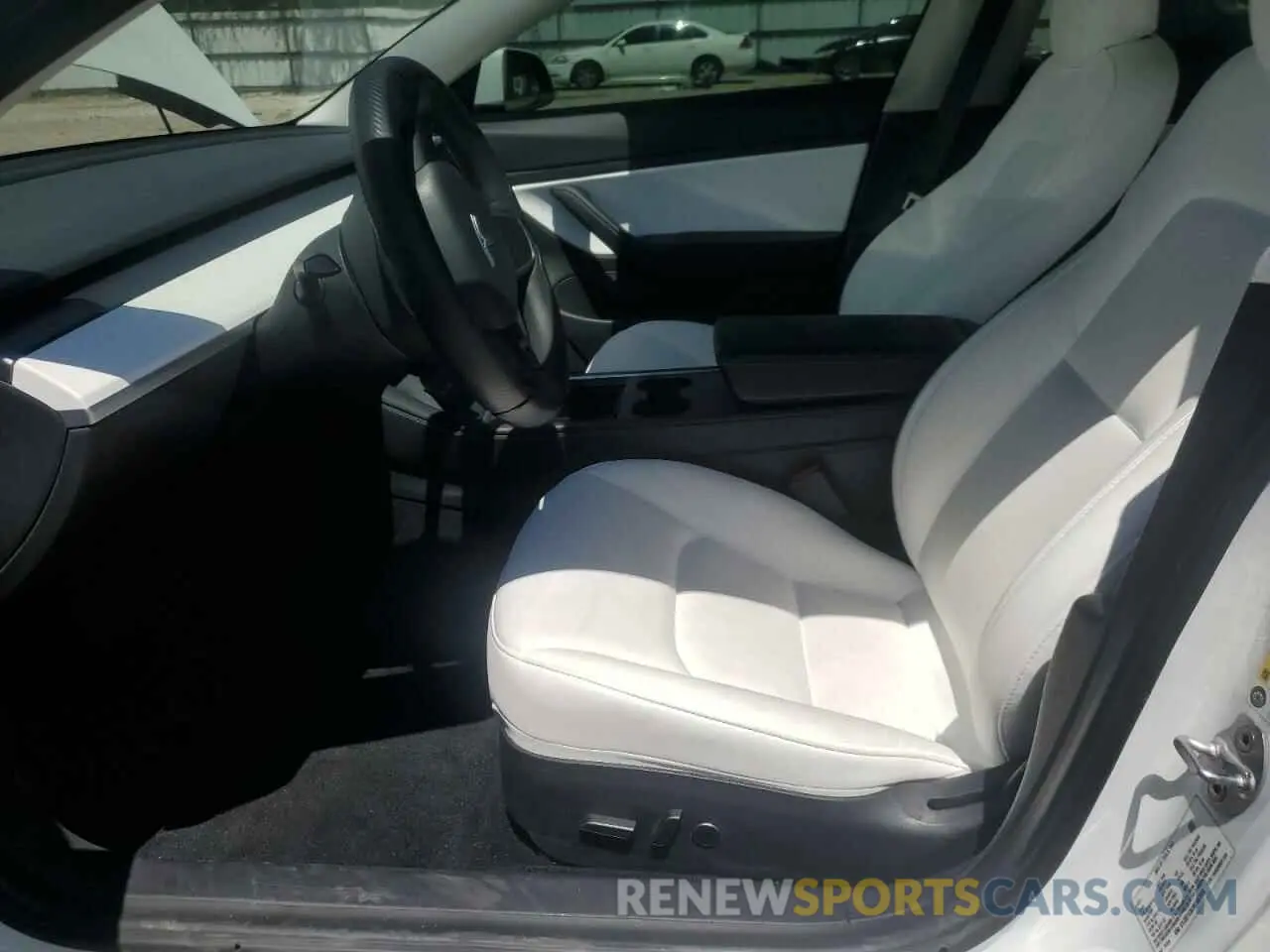 7 Photograph of a damaged car 5YJ3E1EB2MF937020 TESLA MODEL 3 2021