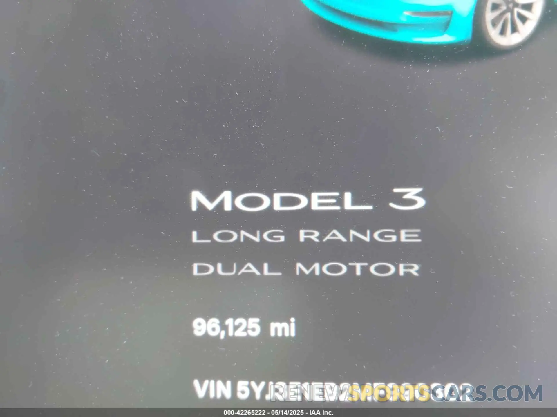 14 Photograph of a damaged car 5YJ3E1EB2MF990302 TESLA MODEL 3 2021