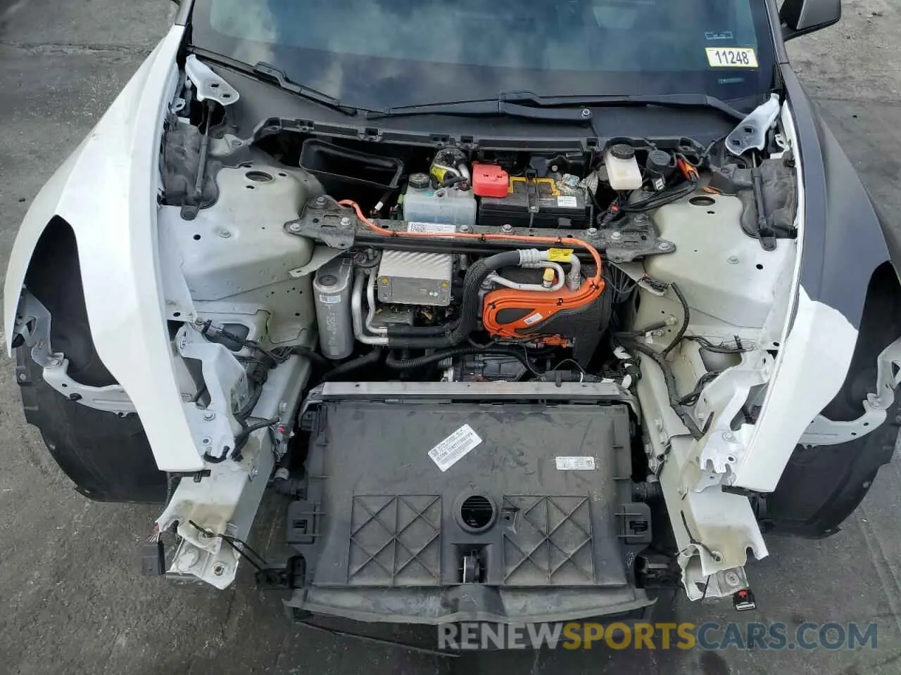 11 Photograph of a damaged car 5YJ3E1EB3MF003786 TESLA MODEL 3 2021