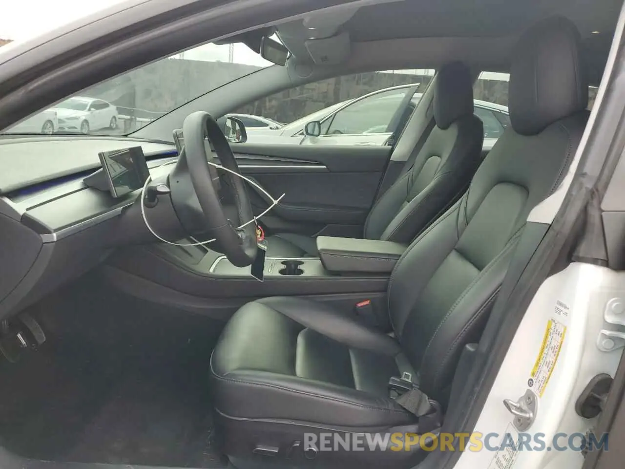 7 Photograph of a damaged car 5YJ3E1EB3MF003786 TESLA MODEL 3 2021