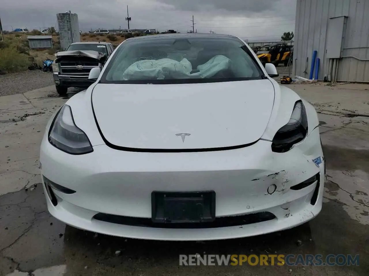 5 Photograph of a damaged car 5YJ3E1EB3MF009314 TESLA MODEL 3 2021