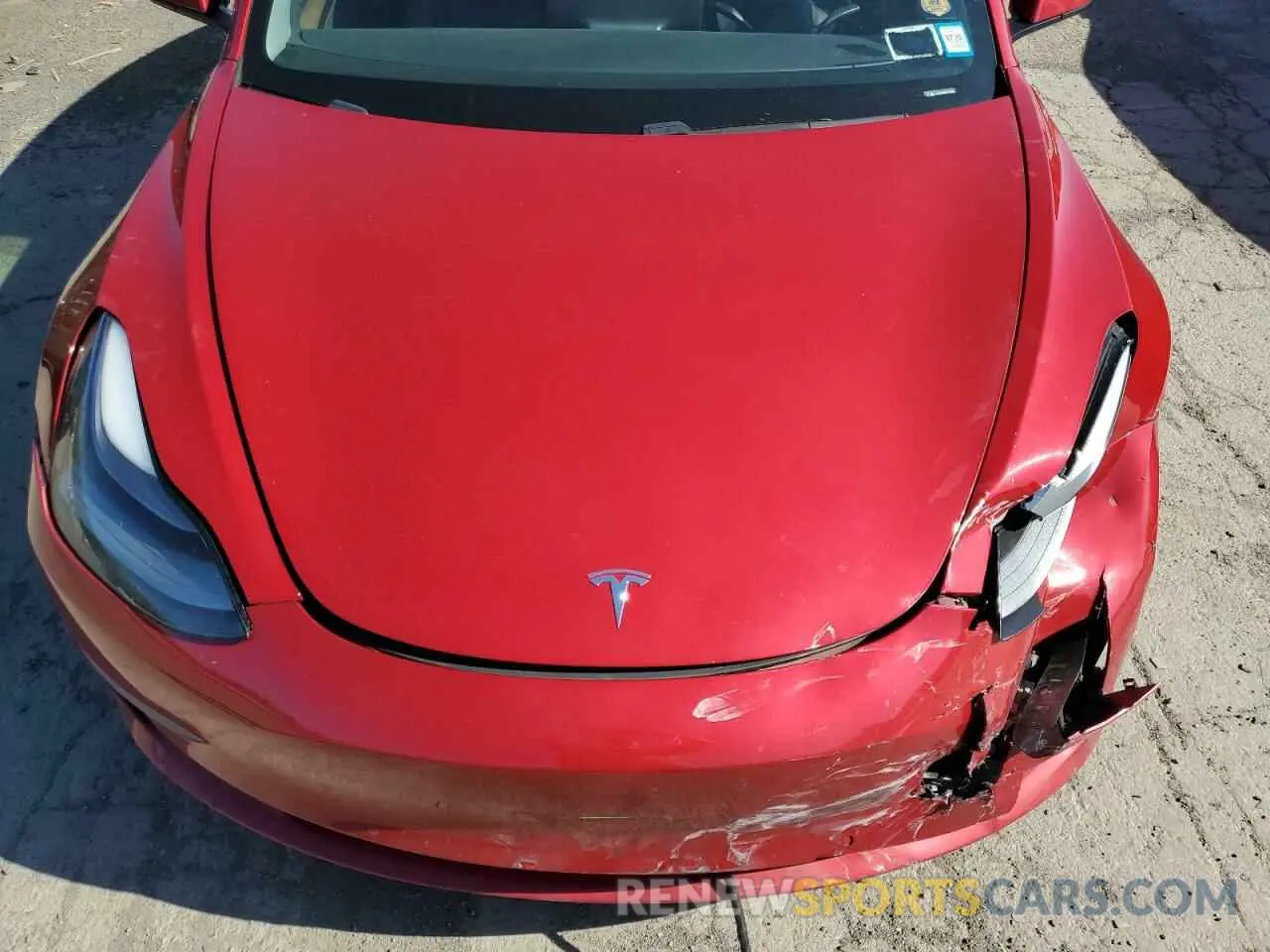 11 Photograph of a damaged car 5YJ3E1EB3MF055869 TESLA MODEL 3 2021