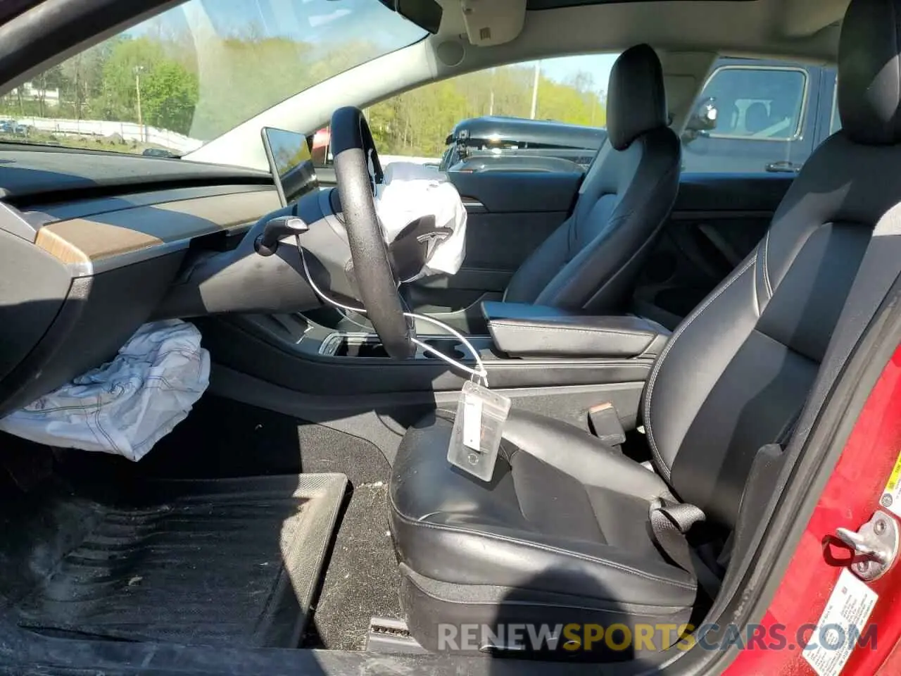 7 Photograph of a damaged car 5YJ3E1EB3MF055869 TESLA MODEL 3 2021
