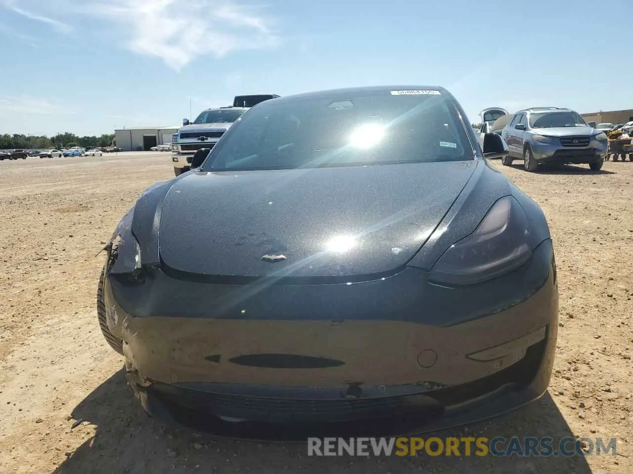 5 Photograph of a damaged car 5YJ3E1EB3MF095837 TESLA MODEL 3 2021