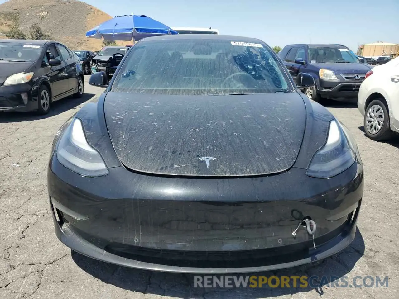 5 Photograph of a damaged car 5YJ3E1EB3MF096504 TESLA MODEL 3 2021