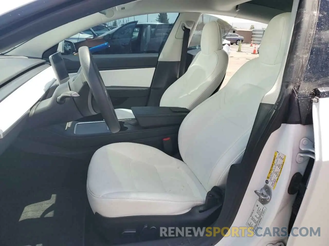 7 Photograph of a damaged car 5YJ3E1EB3MF855944 TESLA MODEL 3 2021