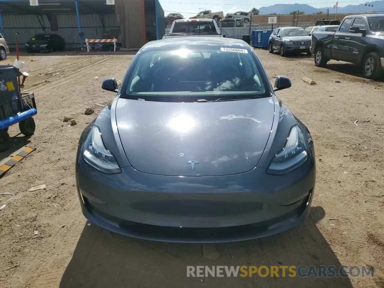 5 Photograph of a damaged car 5YJ3E1EB3MF862036 TESLA MODEL 3 2021
