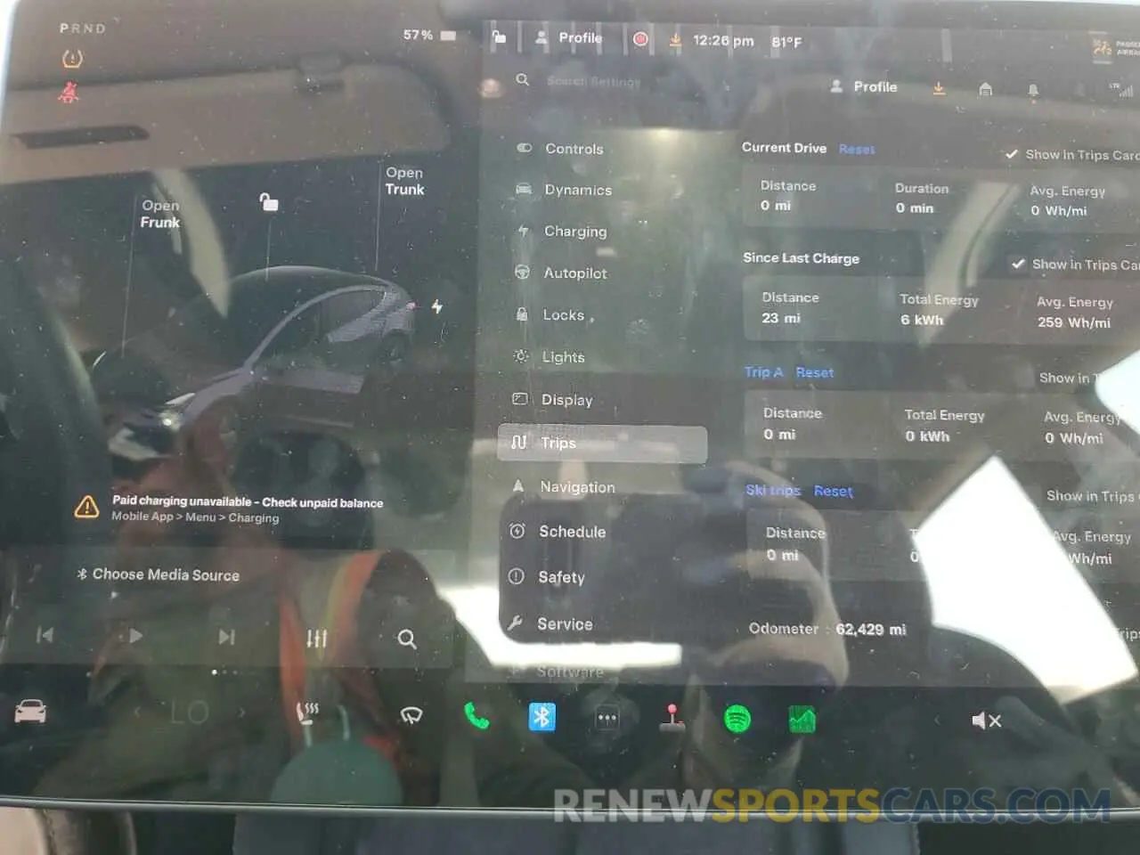 9 Photograph of a damaged car 5YJ3E1EB3MF862036 TESLA MODEL 3 2021