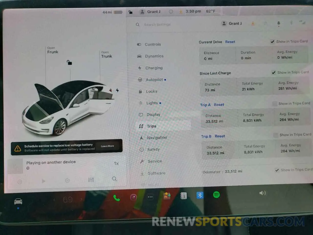 9 Photograph of a damaged car 5YJ3E1EB3MF871657 TESLA MODEL 3 2021