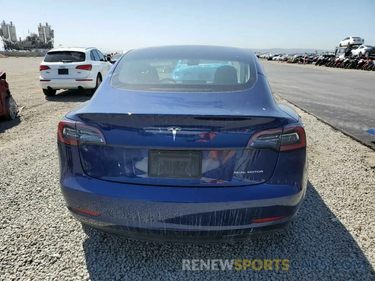 6 Photograph of a damaged car 5YJ3E1EB3MF916144 TESLA MODEL 3 2021