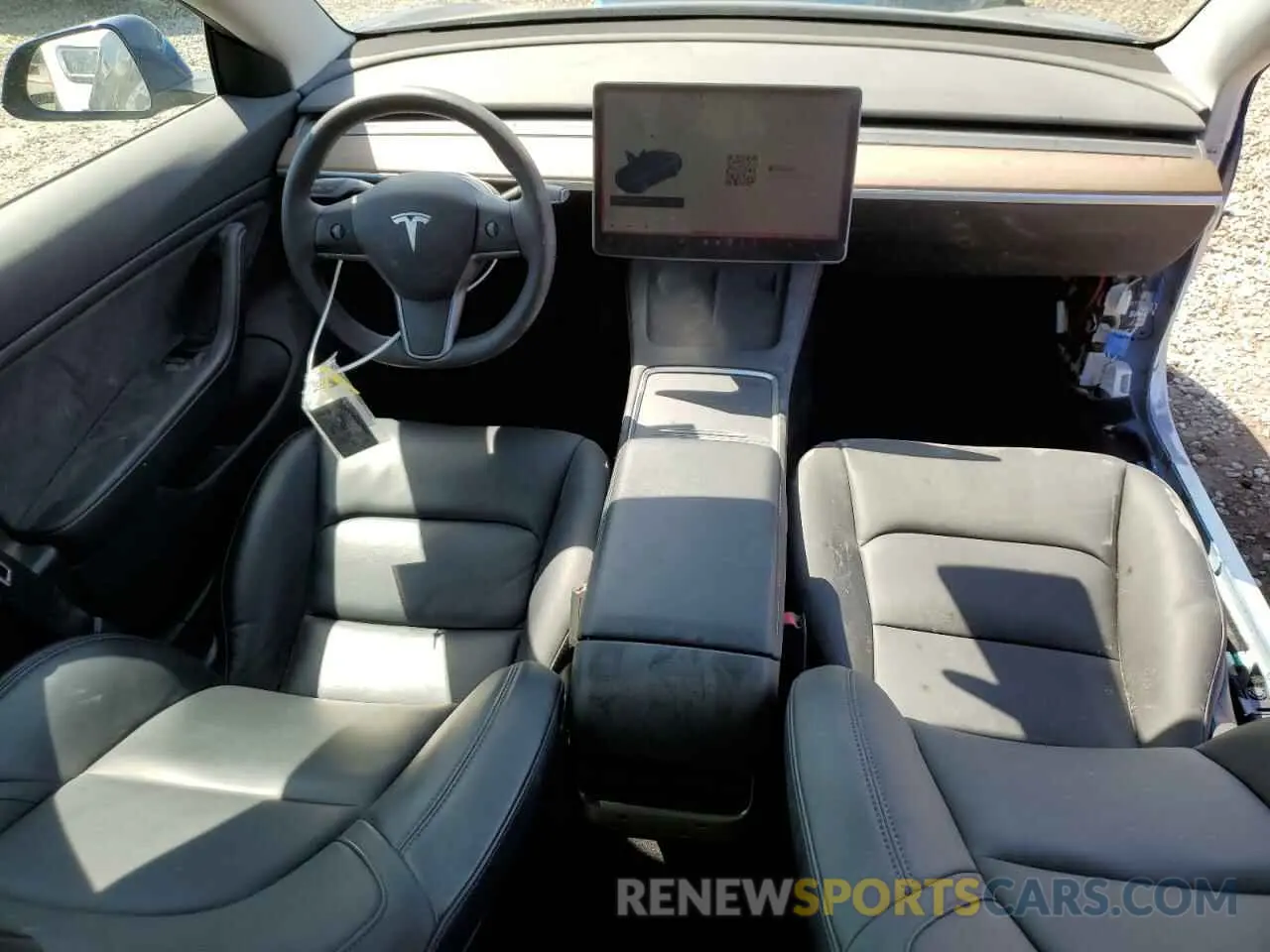 8 Photograph of a damaged car 5YJ3E1EB3MF916144 TESLA MODEL 3 2021