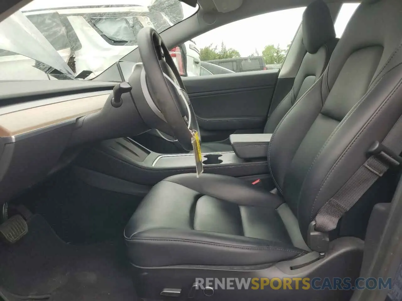 7 Photograph of a damaged car 5YJ3E1EB3MF924468 TESLA MODEL 3 2021