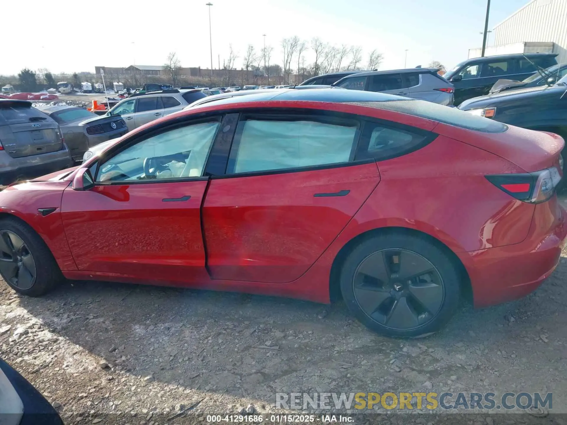 14 Photograph of a damaged car 5YJ3E1EB3MF925135 TESLA MODEL 3 2021