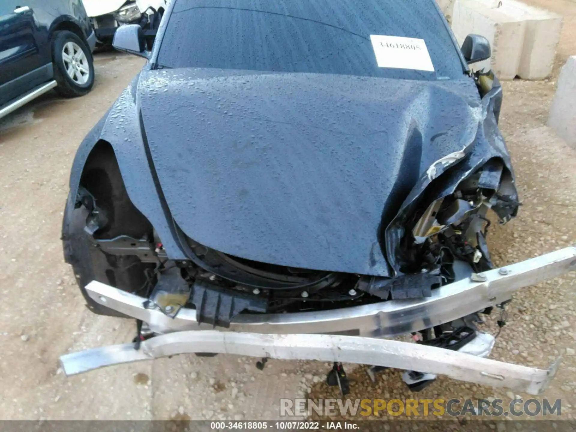 10 Photograph of a damaged car 5YJ3E1EB3MF948012 TESLA MODEL 3 2021