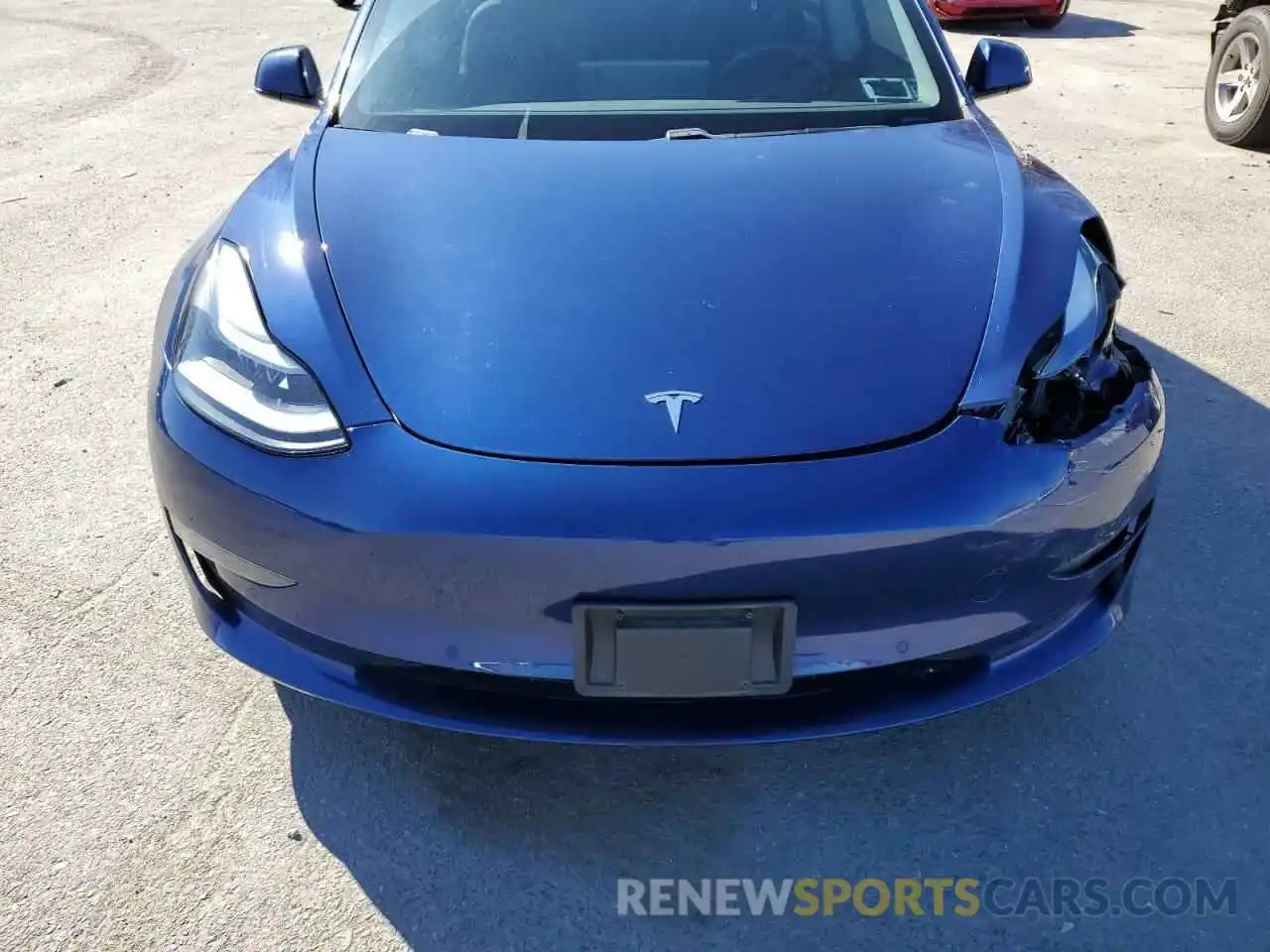 11 Photograph of a damaged car 5YJ3E1EB3MF974707 TESLA MODEL 3 2021