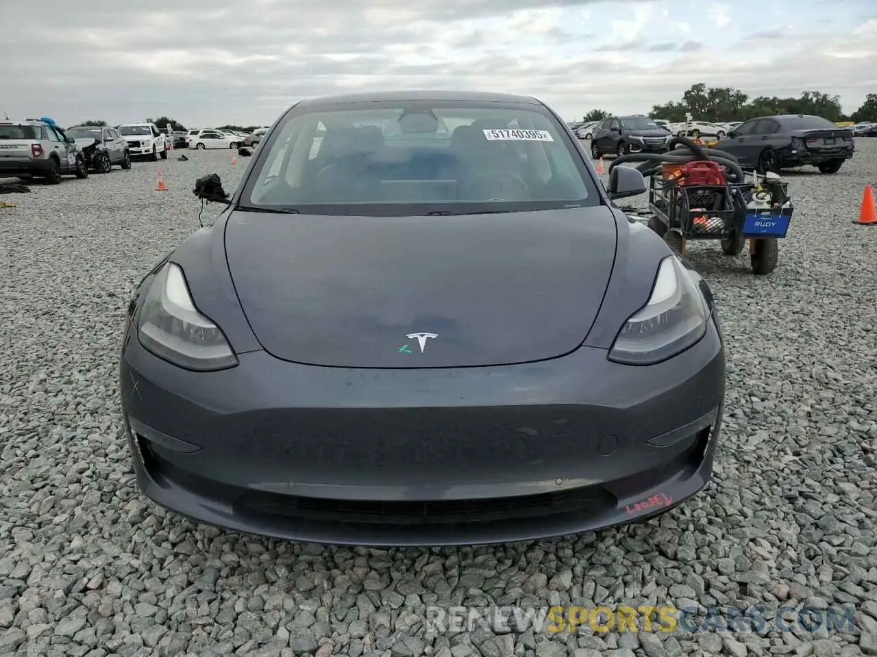 5 Photograph of a damaged car 5YJ3E1EB3MF978630 TESLA MODEL 3 2021