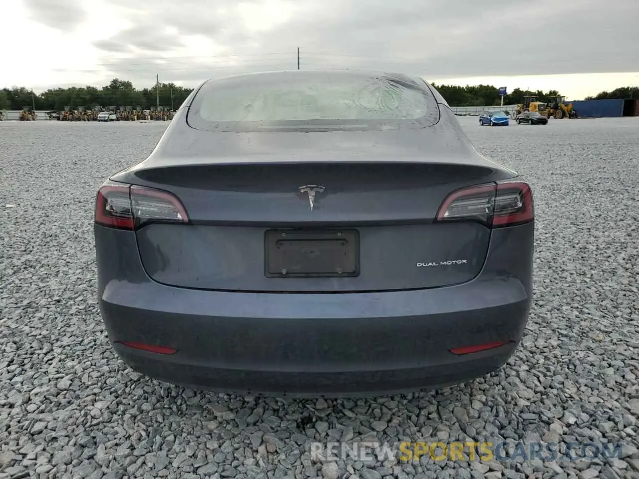 6 Photograph of a damaged car 5YJ3E1EB3MF978630 TESLA MODEL 3 2021