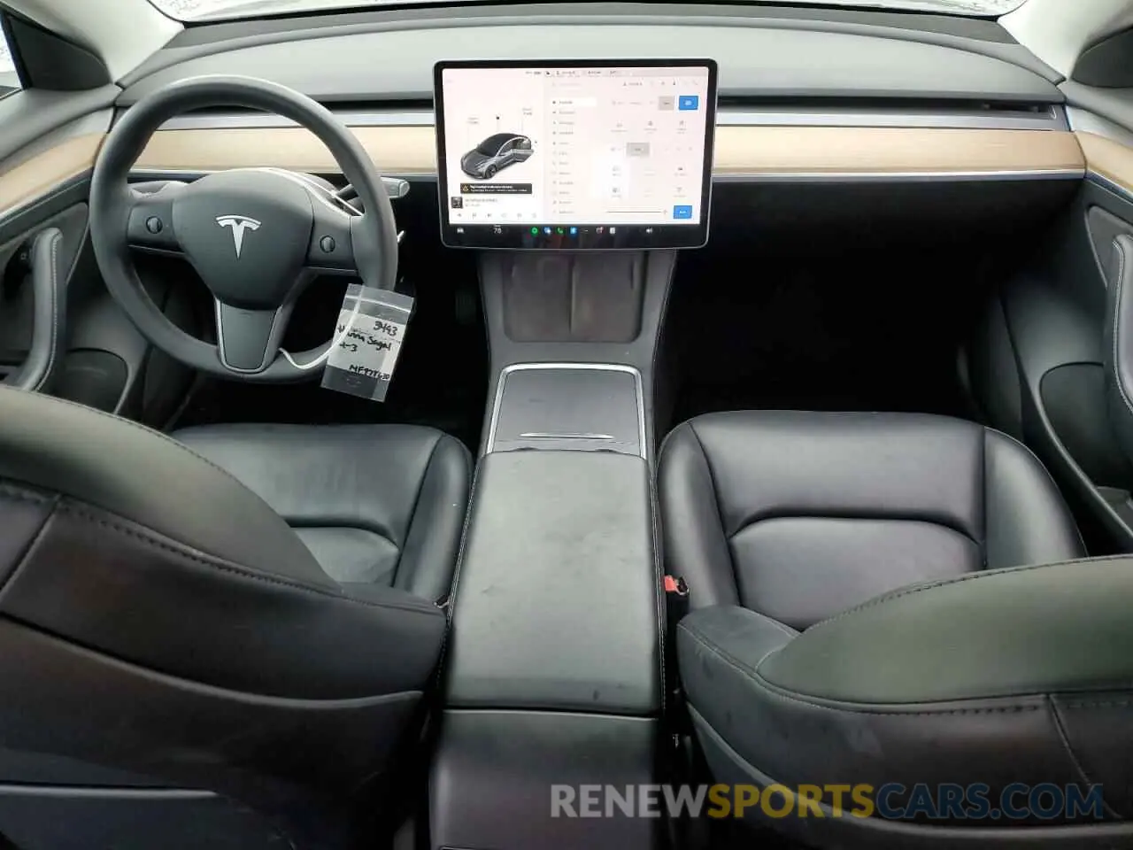 8 Photograph of a damaged car 5YJ3E1EB3MF978630 TESLA MODEL 3 2021