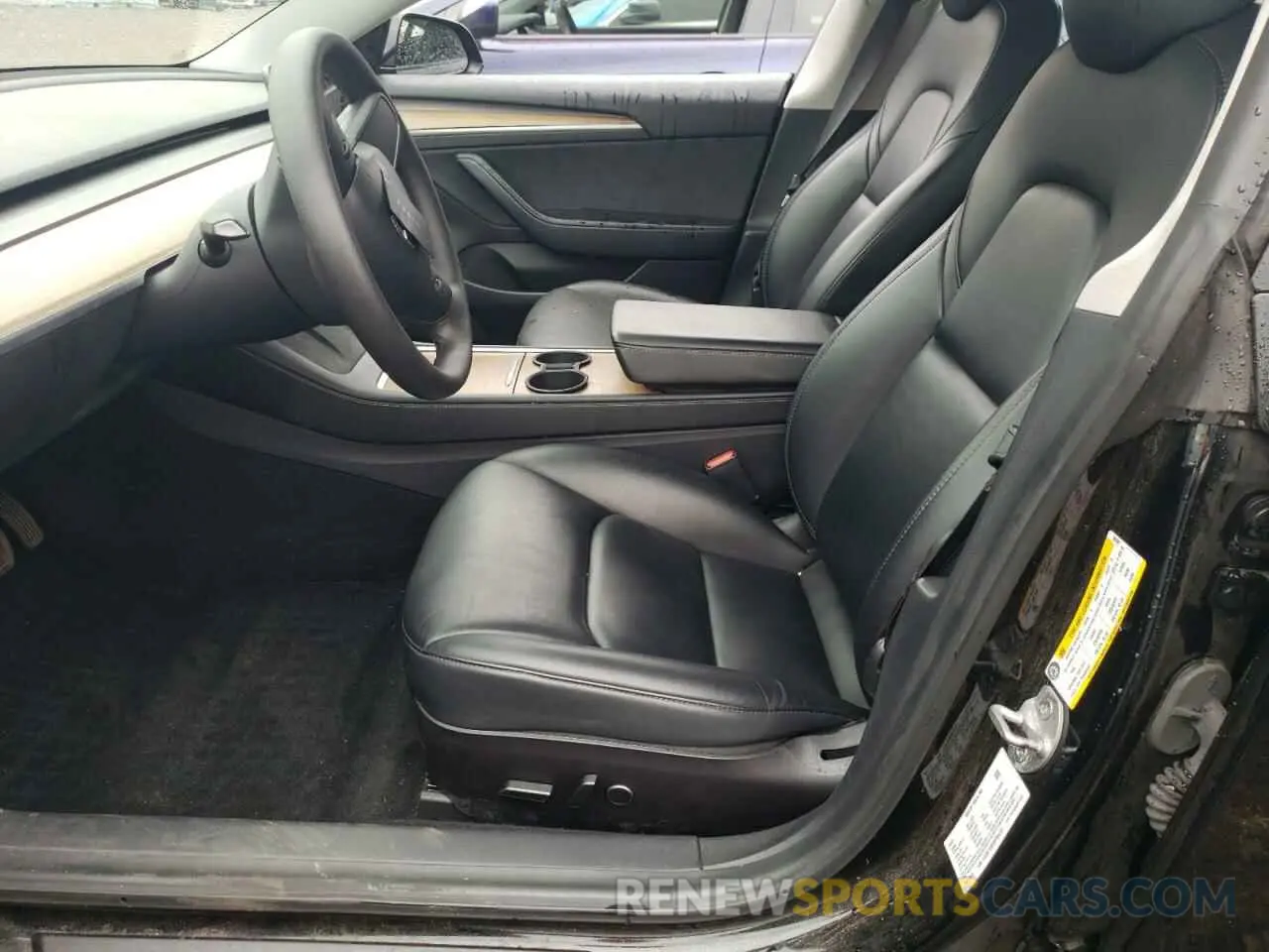 7 Photograph of a damaged car 5YJ3E1EB3MF984301 TESLA MODEL 3 2021