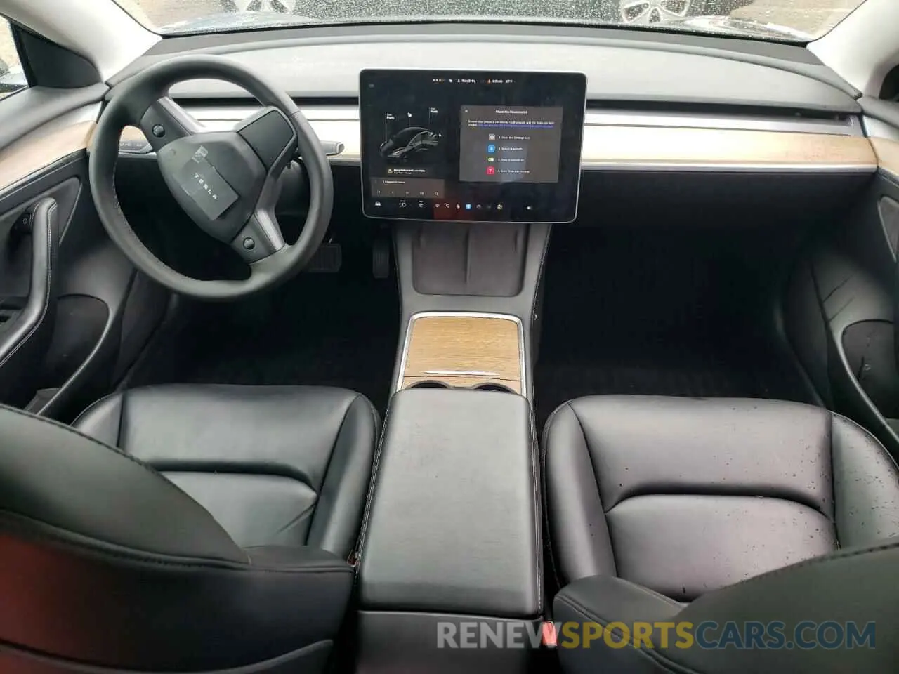 8 Photograph of a damaged car 5YJ3E1EB3MF984301 TESLA MODEL 3 2021