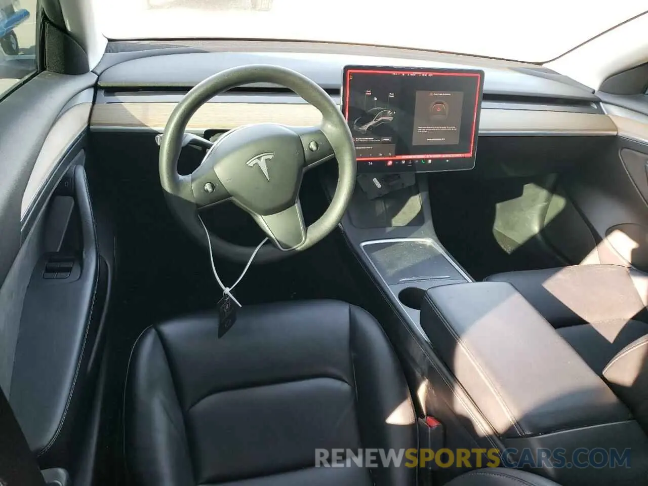 8 Photograph of a damaged car 5YJ3E1EB3MF998683 TESLA MODEL 3 2021
