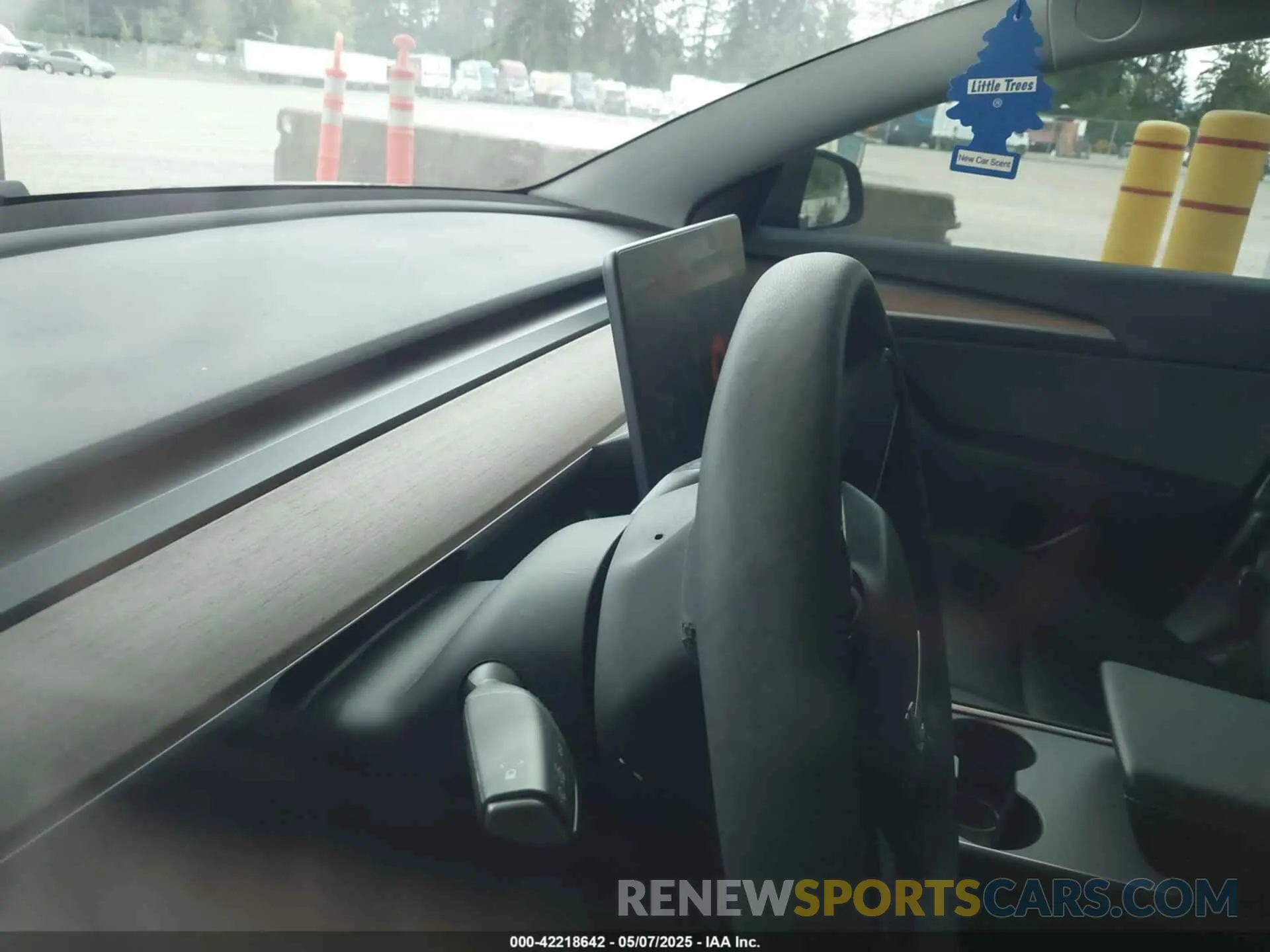 7 Photograph of a damaged car 5YJ3E1EB4MF002436 TESLA MODEL 3 2021
