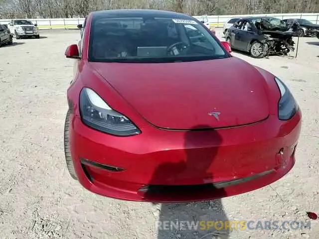 10 Photograph of a damaged car 5YJ3E1EB4MF035663 TESLA MODEL 3 2021