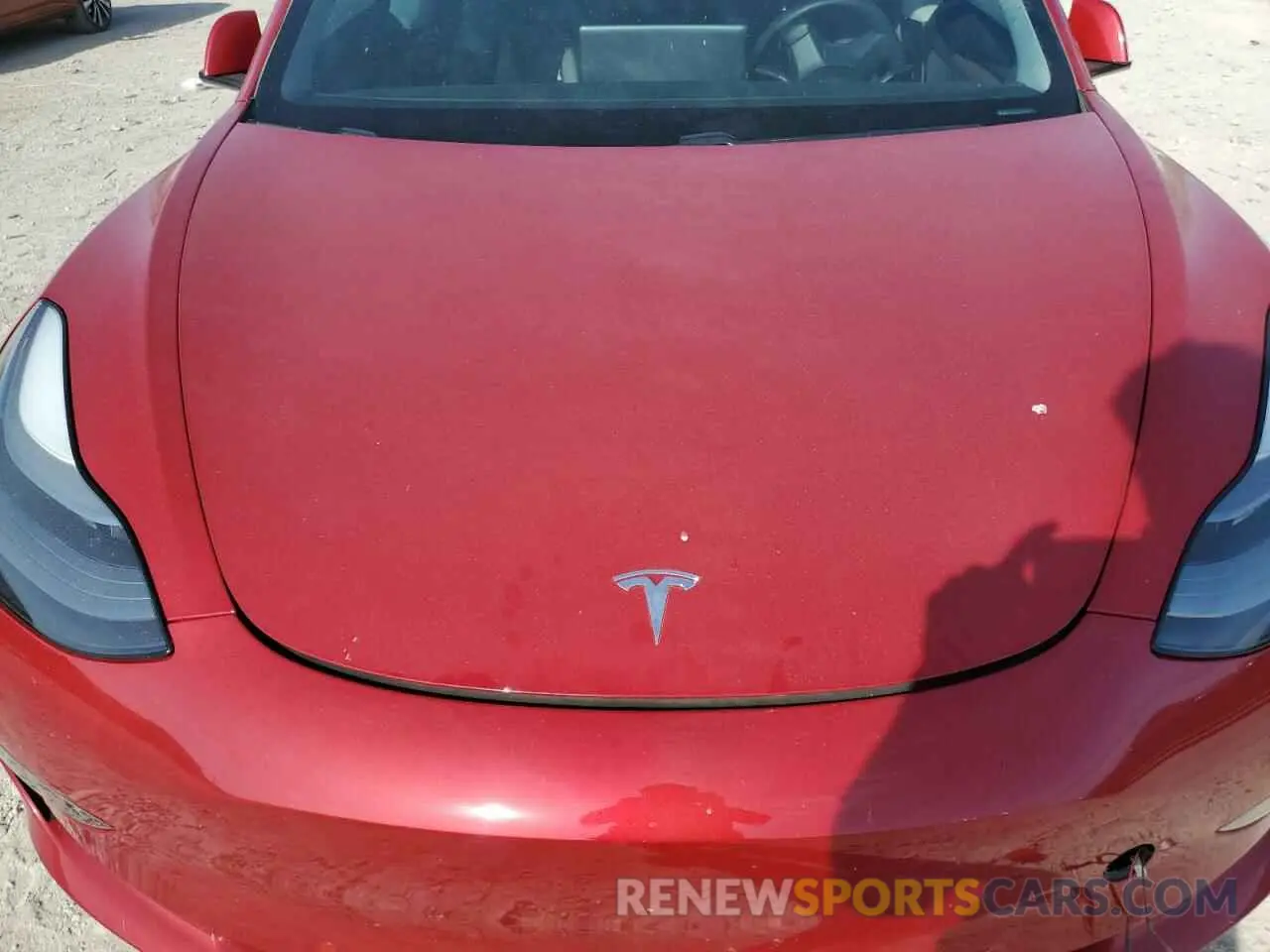13 Photograph of a damaged car 5YJ3E1EB4MF035663 TESLA MODEL 3 2021