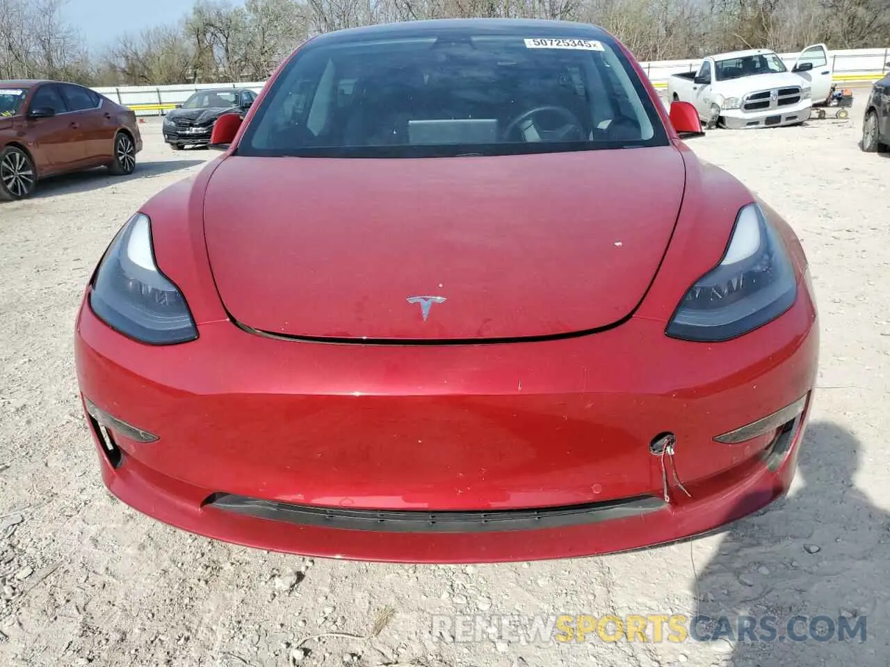 5 Photograph of a damaged car 5YJ3E1EB4MF035663 TESLA MODEL 3 2021
