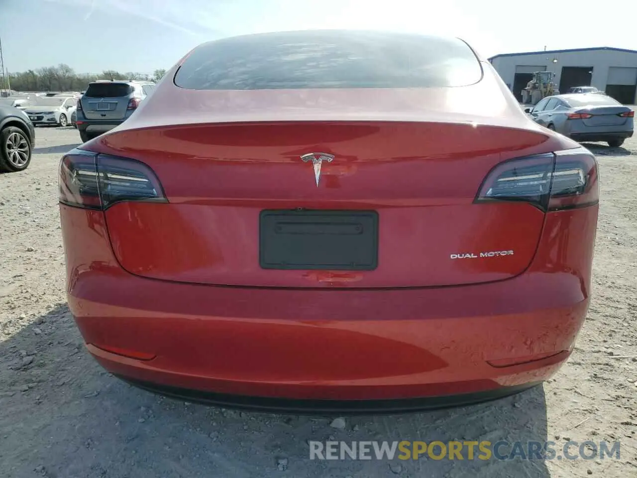 6 Photograph of a damaged car 5YJ3E1EB4MF035663 TESLA MODEL 3 2021
