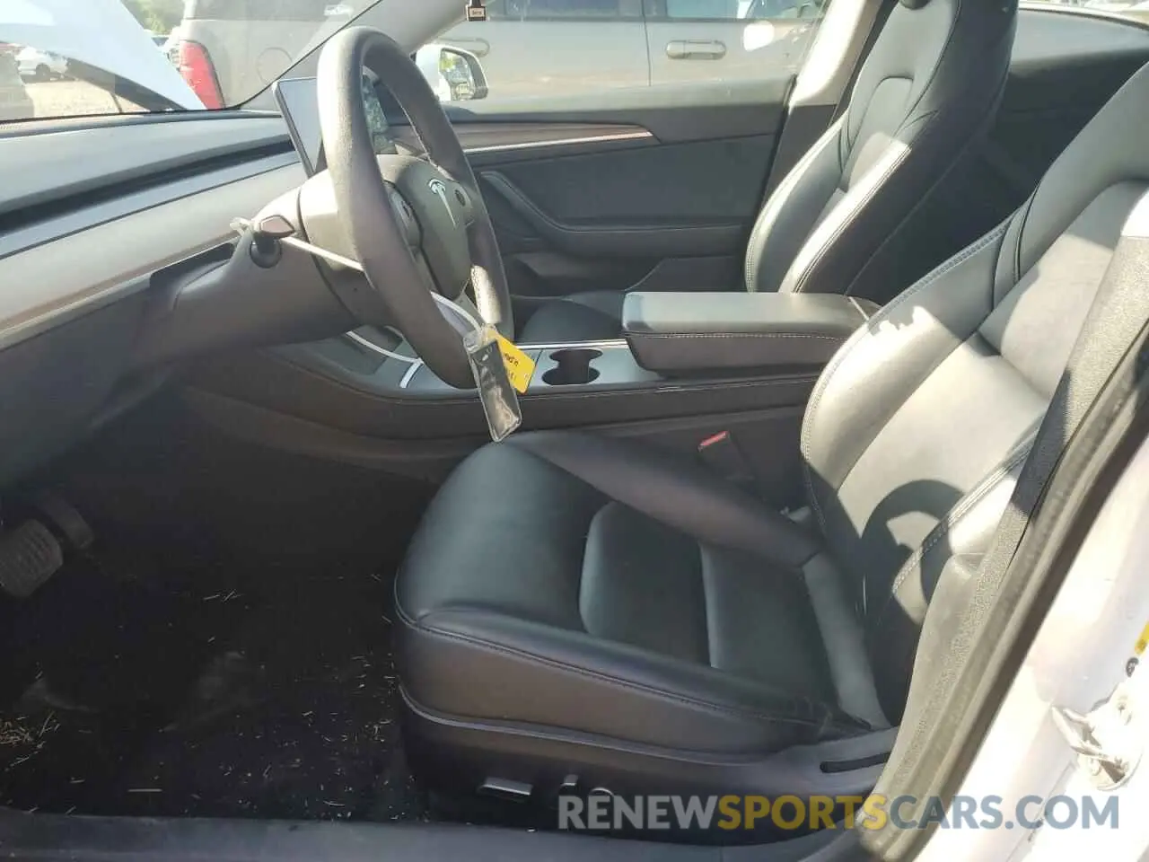 7 Photograph of a damaged car 5YJ3E1EB4MF052429 TESLA MODEL 3 2021