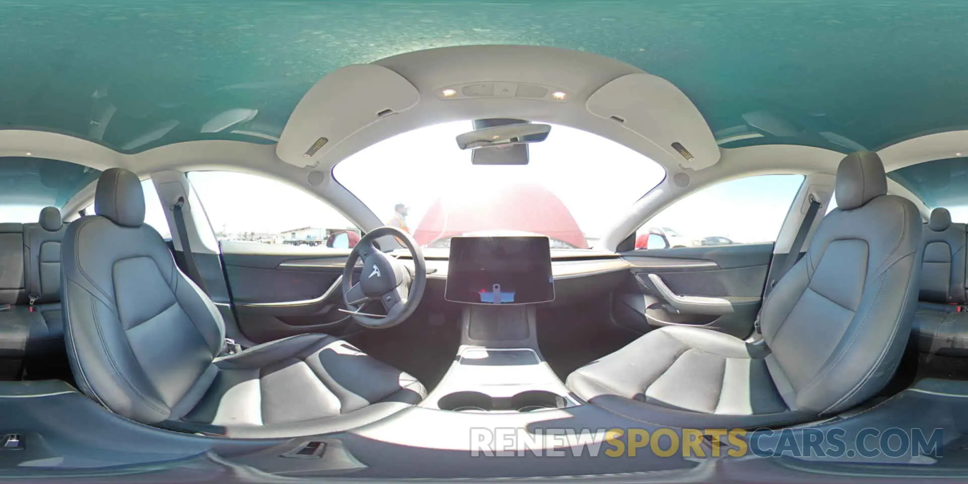 14 Photograph of a damaged car 5YJ3E1EB4MF055962 TESLA MODEL 3 2021
