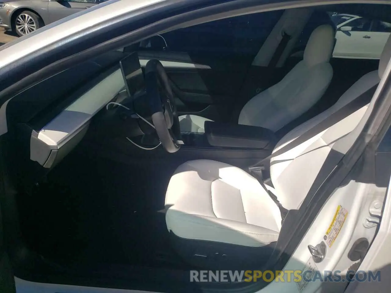7 Photograph of a damaged car 5YJ3E1EB4MF061986 TESLA MODEL 3 2021